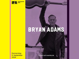 Ankündigung: Bryan Adams Konzert auf der IFA - Quelle: IFA